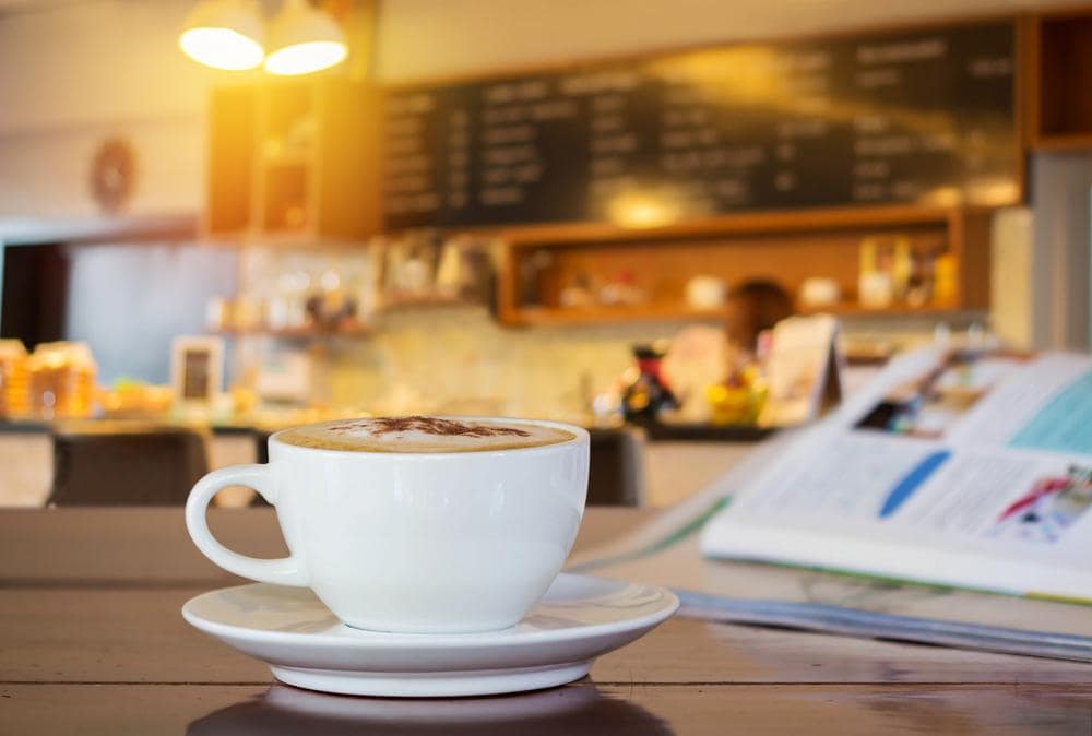 Spargo’s Café Adelaide interior with coffee and dining experience