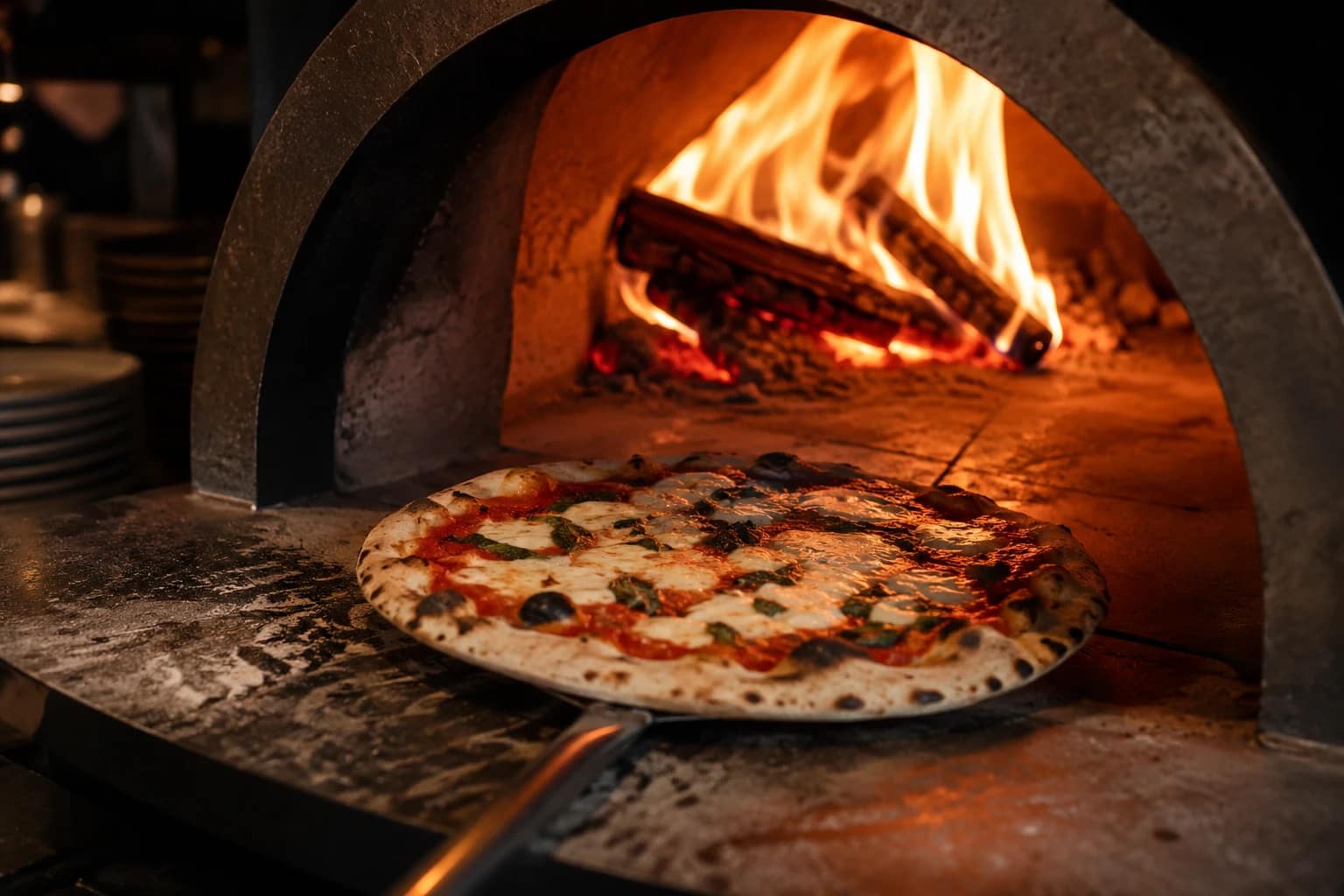 Best wood fired pizza in Adelaide freshly baked in a traditional Italian wood oven at Spargos Café & Bar.
