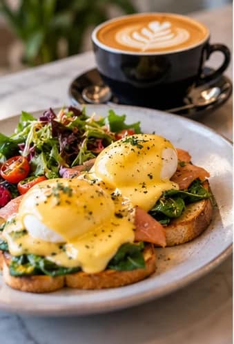 Breakfast and coffee at Spargo's Cafe + Bar